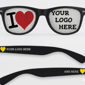 NERD Classic: Sonnenbrillen Gläser & Bügel bedrucken