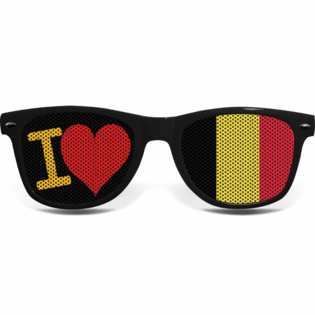 brille begien i love schwarz