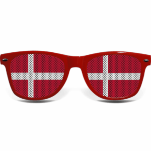 Dänemark Brille (rot) – Bild 2