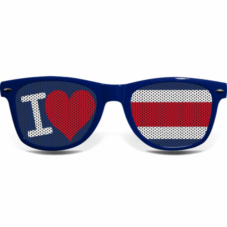 brille collage costarica love blue