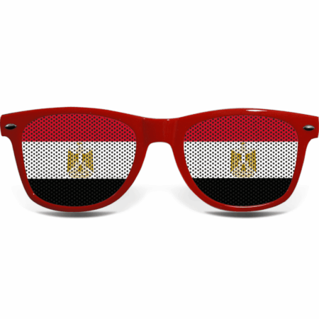 brille collage egypt rot