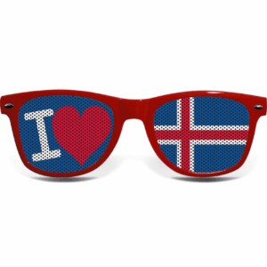 Island Brille I LOVE R – Bild 2