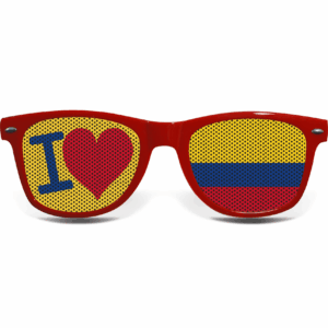 Kolumbien Brille I LOVE Ge – Bild 2
