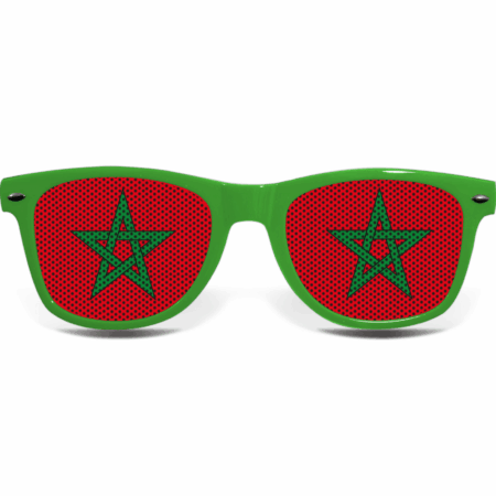 brille collage marokko green