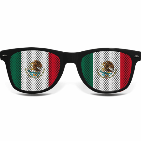 brille collage mexiko black