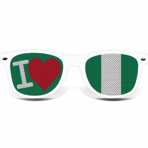 Nigeria Brille I LOVE W – Bild 2