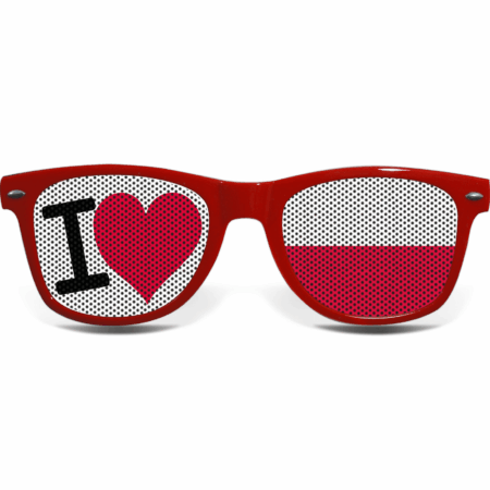 brille collage polenlove red