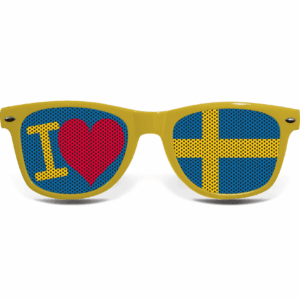 Schweden Brille I LOVE Ge – Bild 2