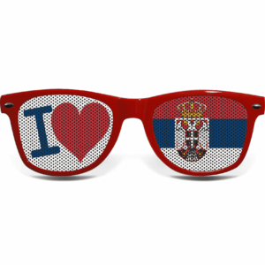Serbien Brille I LOVE R – Bild 2