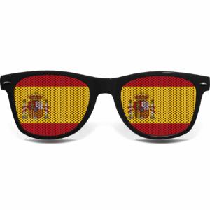 Spanien Fanbrille (schwarz) – Bild 2