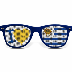 Uruguay Fanbrille I LOVE B – Bild 2