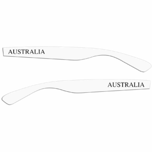 Australien Brille Weiß Flagge – Bild 2