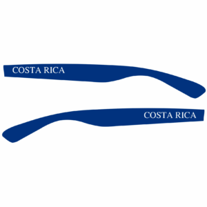 Costa Rica Fanbrille I LOVE (blau) – Bild 3