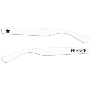 Frankreich Fanbrille W – Bild 3