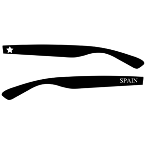 Spanien Fanbrille (schwarz) – Bild 3