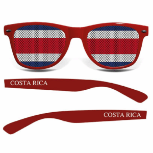 Costa Rica Brille (rot)