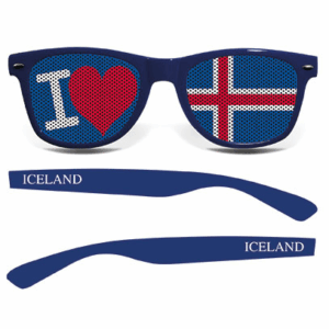 Island Fanbrille I LOVE B