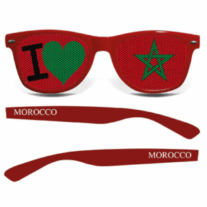 Marokko Fanbrille I LOVE R