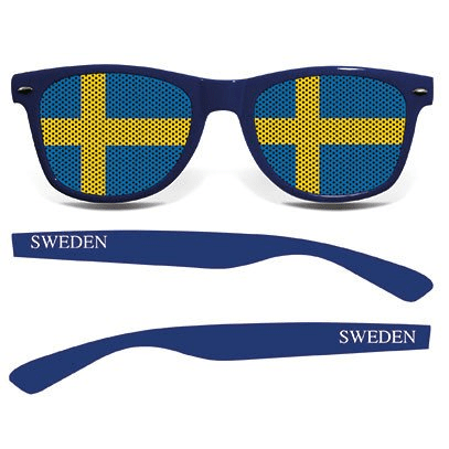 collage listing schweden blau