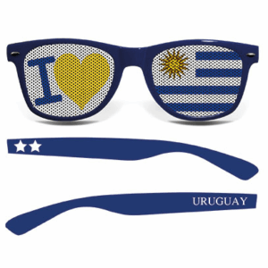 Uruguay Fanbrille I LOVE B