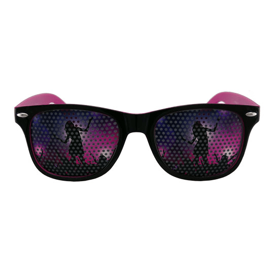 split color glasdruck