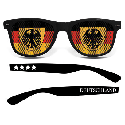 brille adler de collage schwarz
